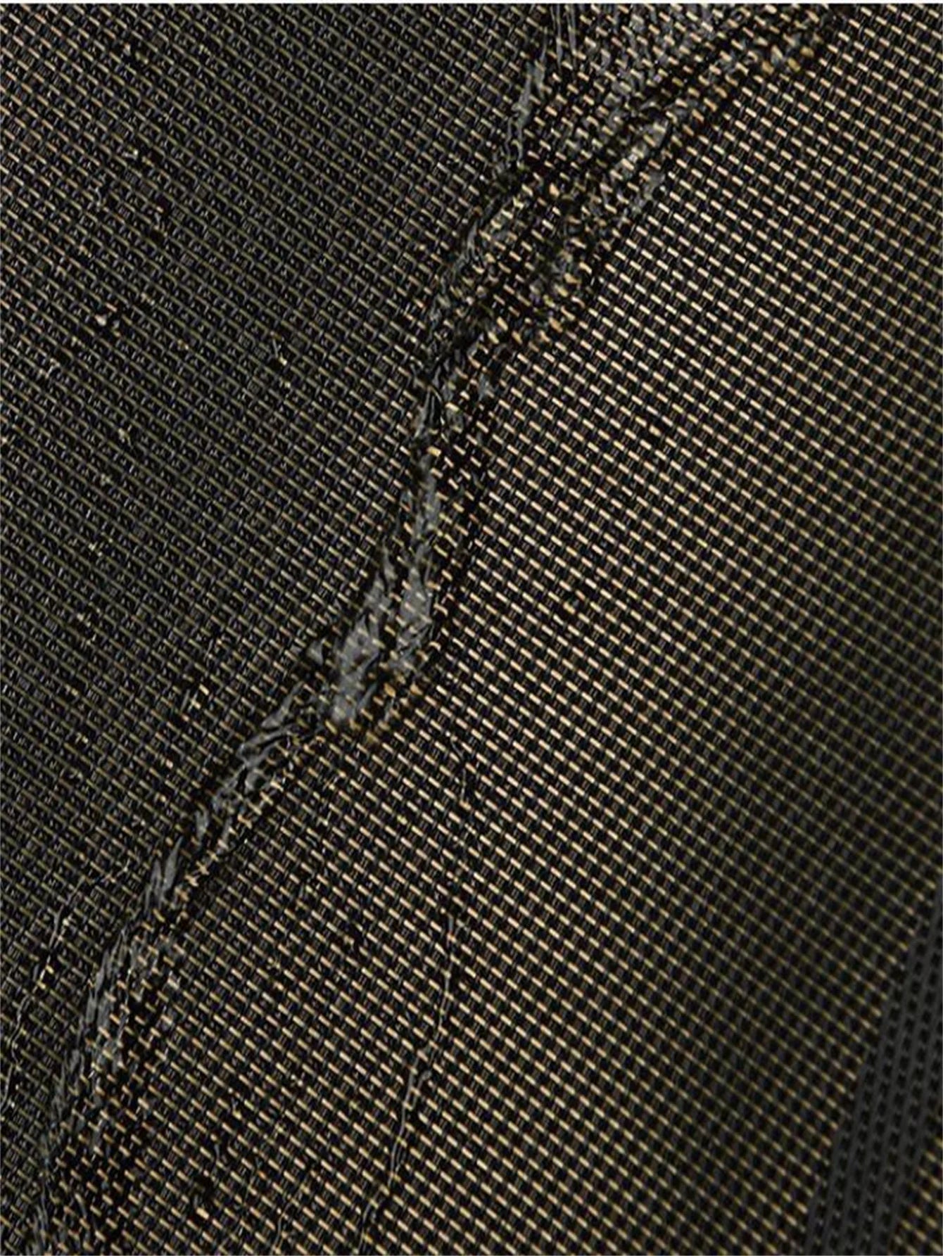 Chinese Style Double Frame PVC Table Mat Set - Thickened Striped Tea Cup & Meal Mats for Bar Counters