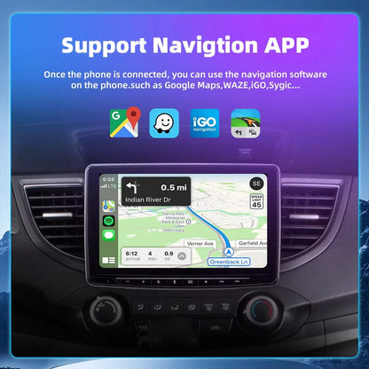 EKIY 2-in-1 AI Smart Box — Wireless CarPlay & Android Auto Adapter with Wired CarPlay for Car Intelligent Systems