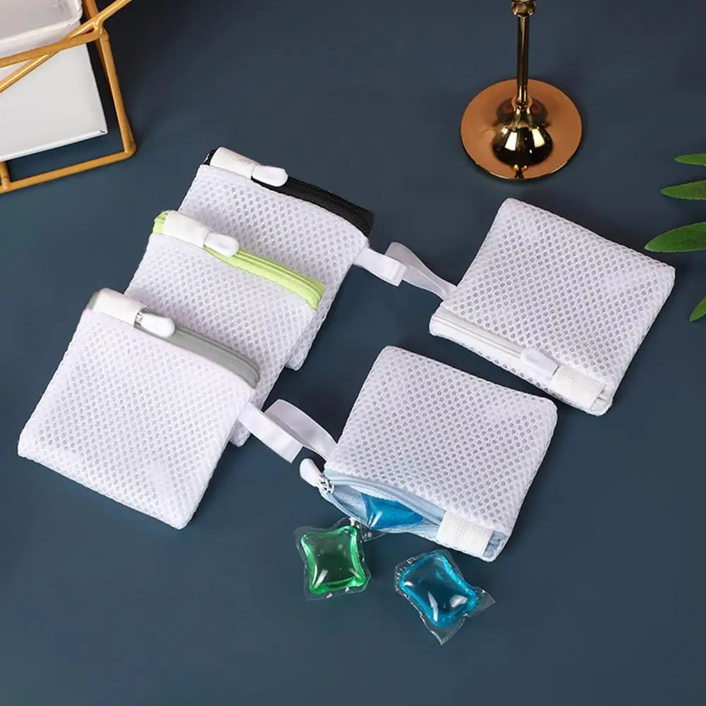 3PCS Laundry Gel Bags – Double-Layer Mesh Laundry Wash Bags, Thickened Anti-Tangle & Pilling Prevention for Clothes