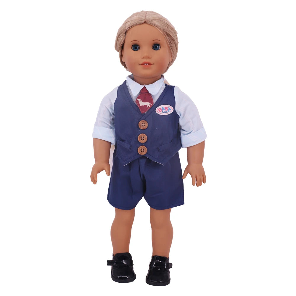 Official Doll Clothes & Accessories – Matching Style Outfits for 18-Inch American & 43cm Reborn Baby Dolls, Our Generation Girl Toys Gift