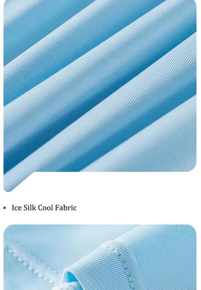 Men's Ice Silk Graphene Boxer Briefs – Breathable, Ultra-Thin, Comfortable Trunks Underwear