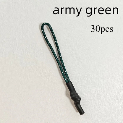 20PCS 2.95in Heat Shrink Tubes — Rope Sleeves for Clothing, Bags, and Knot Protection