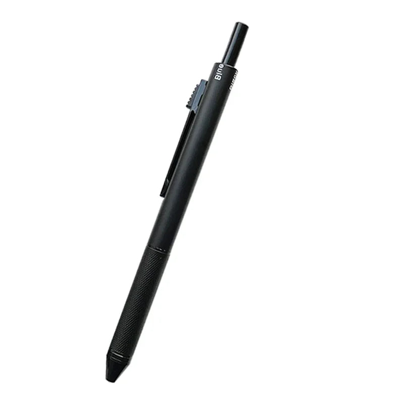Metal 4-in-1 Multicolor Pen — Gravity Sensor Ballpoint with 3 Colors + 1 Mechanical Pencil, Office and School Stationery Gift