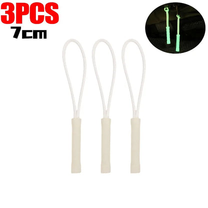 Glow-in-the-Dark Zipper Pull Pendant - Luminous Replacement Slider for Travel Bags, Backpacks & Outdoor Gear