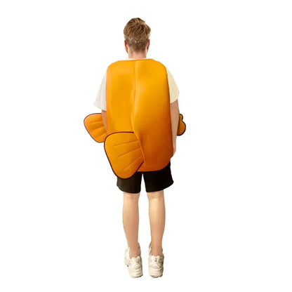 Clownfish Nemo Cosplay Costume – Underwater Animal Outfit for Halloween, Christmas, Party & Performance