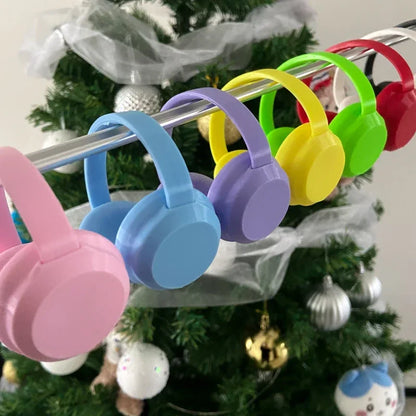 Labubu Doll Accessories — 17cm Fashion & 10cm Cotton Doll Macaron Color Earphones for Labubu Dolls