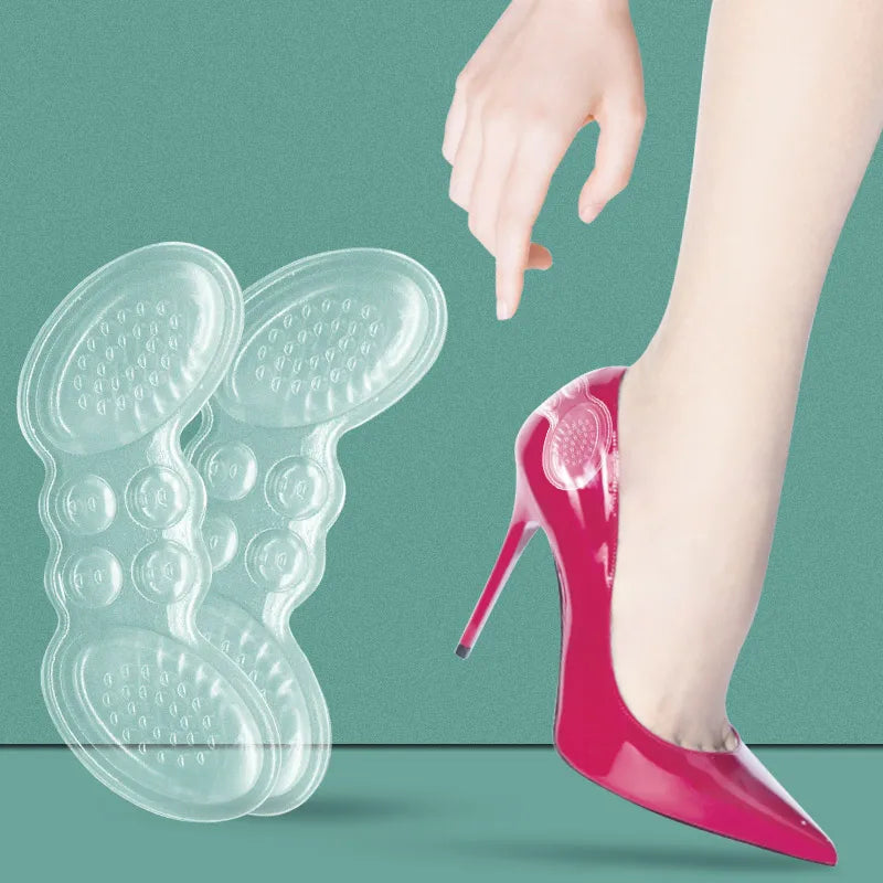 Women’s High Heel Shoe Insoles – Adjustable Adhesive Pads for Pain Relief, Foot Care, and Comfort