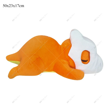 Pokemon Sleep Mega Charizard X Plush Cushion – Anime Cubone, Charmander, Umbreon & Garchomp Stuffed Pillow Toy for Kids Gift