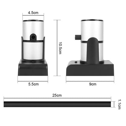 Portable Wood Chips Smoking Gun - Molecular Cuisine Cold Smoke Generator for Meat, Fish, Bacon, and More