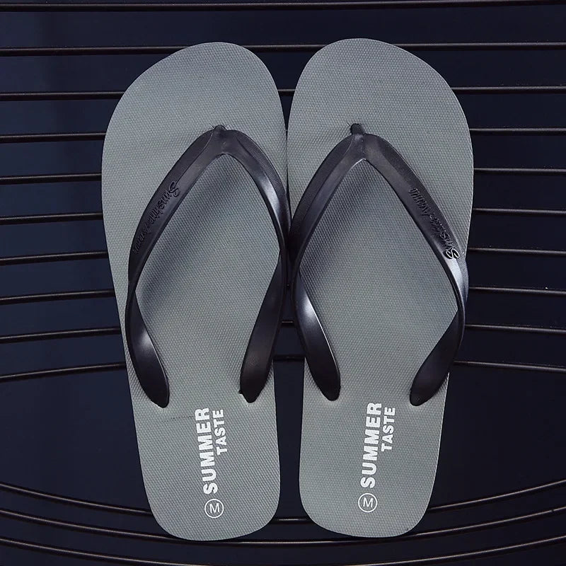 Men’s Summer Beach Sandals – Anti-Slip, Breathable Casual Flip Flops & Outdoor Slippers for Couples