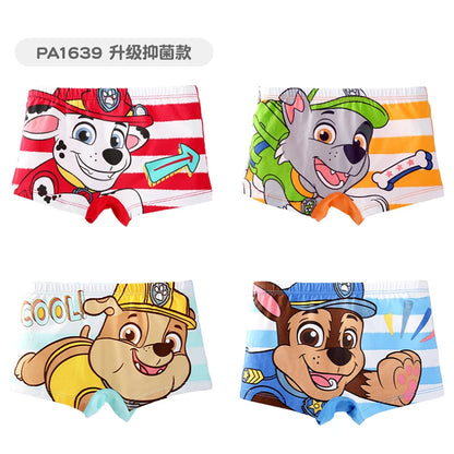 PAW Patrol Kids Cotton Boxer Briefs - Slim Fit Comfortable Underwear for Boys Ages 3-8 Years