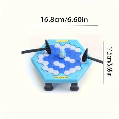 Save Penguin Ice Breaker Toy – Knocking & Disassembling Wall Board Game, Interactive Novelty Toy for Fun