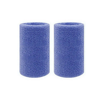 2PCS Sports Wristbands – Tennis & Fitness Sweat Bands for Basketball, Volleyball, Padel with Wrist Guard Cuffs