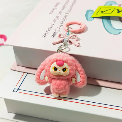 Cartoon Key Ring – Cute Backpack Pendant Gift for Students and Couples