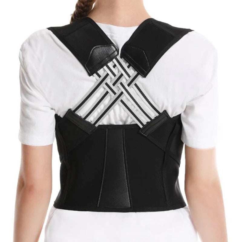 New Adult Posture Corrector Belt | Breathable Back Correction Strap | Men & Women Back Support | Sitting Position Correction Tool