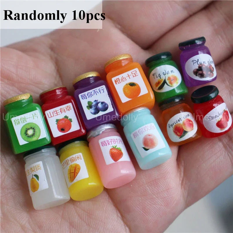 1/6 Miniature Dollhouse Supermarket Set – Mini Snacks & Drinks for Blythe & BJD Dolls