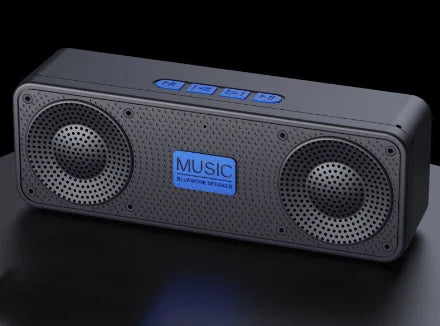 S18 Bluetooth Speaker - Waterproof Wireless Speaker with Subwoofer, FM Radio & 20-Hour Battery
