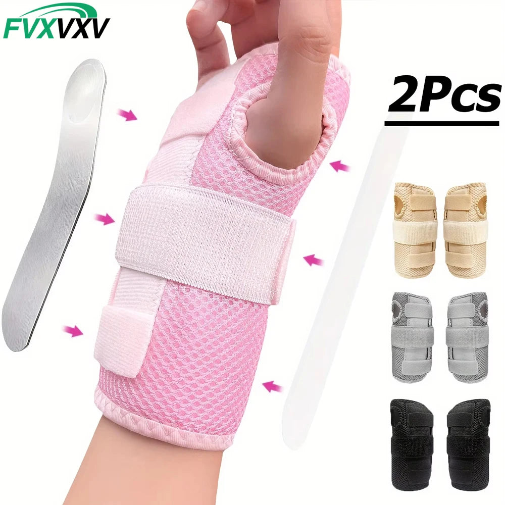 Wrist Support Brace - Comfortable Wrist Splint for Tendonitis, Carpal Tunnel & Post-Cast Support