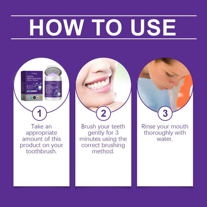 Teeth Restoration Mineral Powder – Enamel Repair & Tooth Strengthening Formula