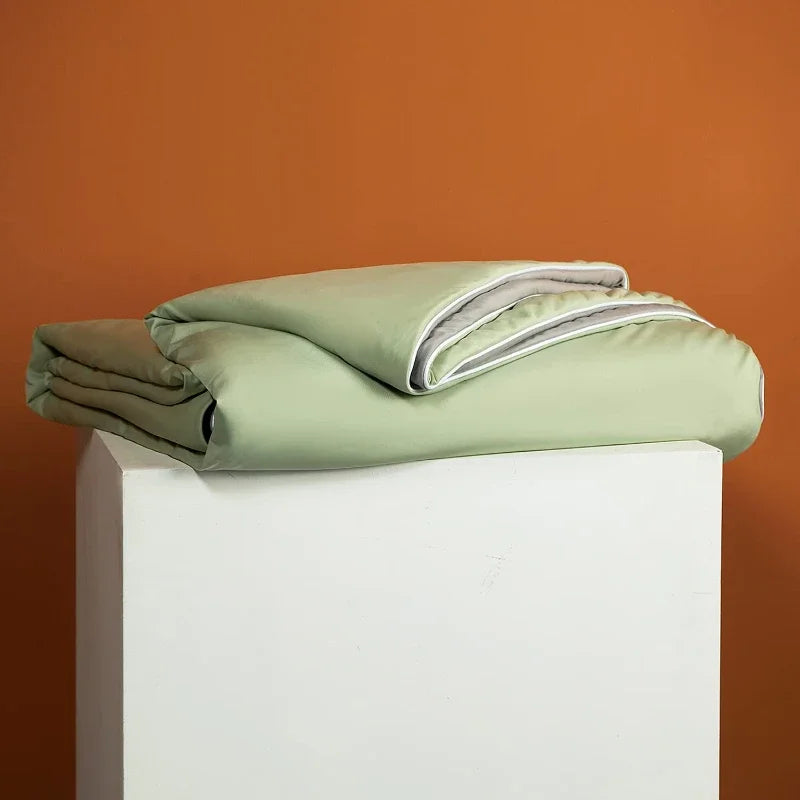 High-Quality Cooling Blanket – Smooth Air-Conditioning Comforter, Lightweight Summer Quilt with Double-Sided Cooling Fabric