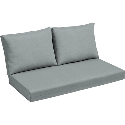 Custom Bench & Chair Cushion Set – Backrest & Seat Pads for Sofa, Patio, Garden & Bay Window Decor