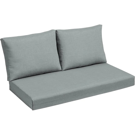 Custom Bench & Chair Cushion Set – Backrest & Seat Pads for Sofa, Patio, Garden & Bay Window Decor