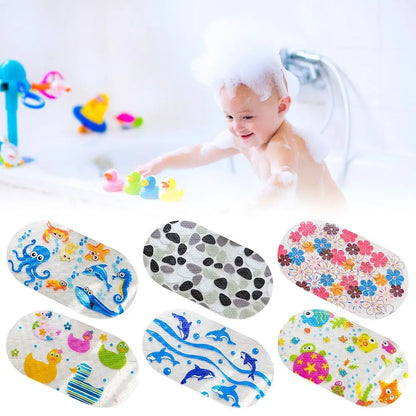 Soft PVC Anti-Slip Bath Mat – Massage Shower Pad for Bathtub & Bathroom Safety Carpet
