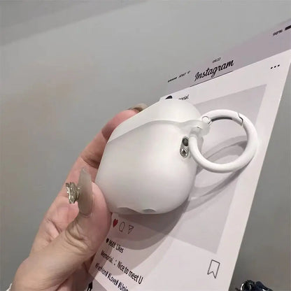 Matte Transparent White AirPods Case - Shockproof TPU Protective Cover for AirPods Pro 2/3 and AirPods 1/2/3/4