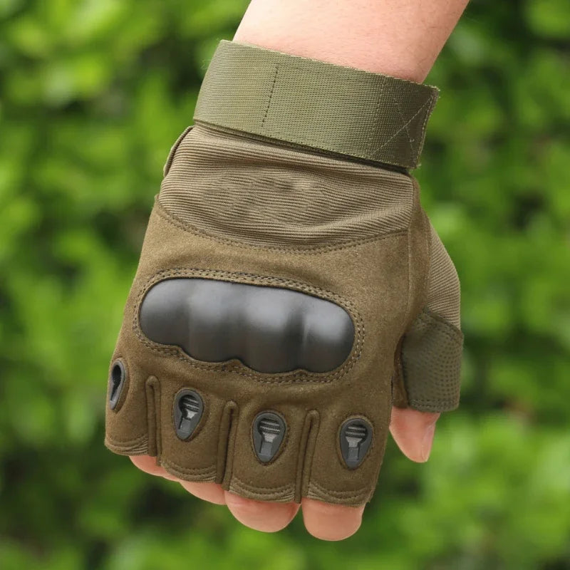 Tactical Motorcycle Gloves for Men & Women – Knuckle Protection, Full Finger Hunting, Shooting, & Cycling Bike Gloves