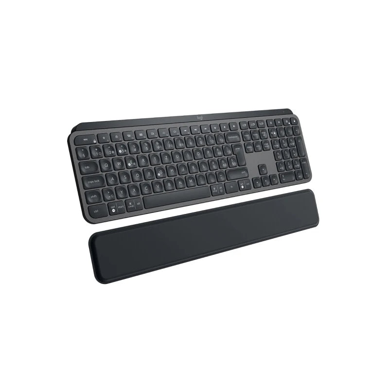 Logitech MX Keys & Craft Keyboard Wrist Rest Pad – Ergonomic Palm Support, Durable Comfort Cushion for Stable Typing Control