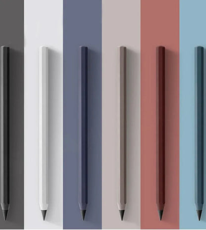 Metal Eternal Pencil – Unlimited Writing Magic Pen with No Ink, Reusable Stationery & Novelty Gift for Drawing and Notes