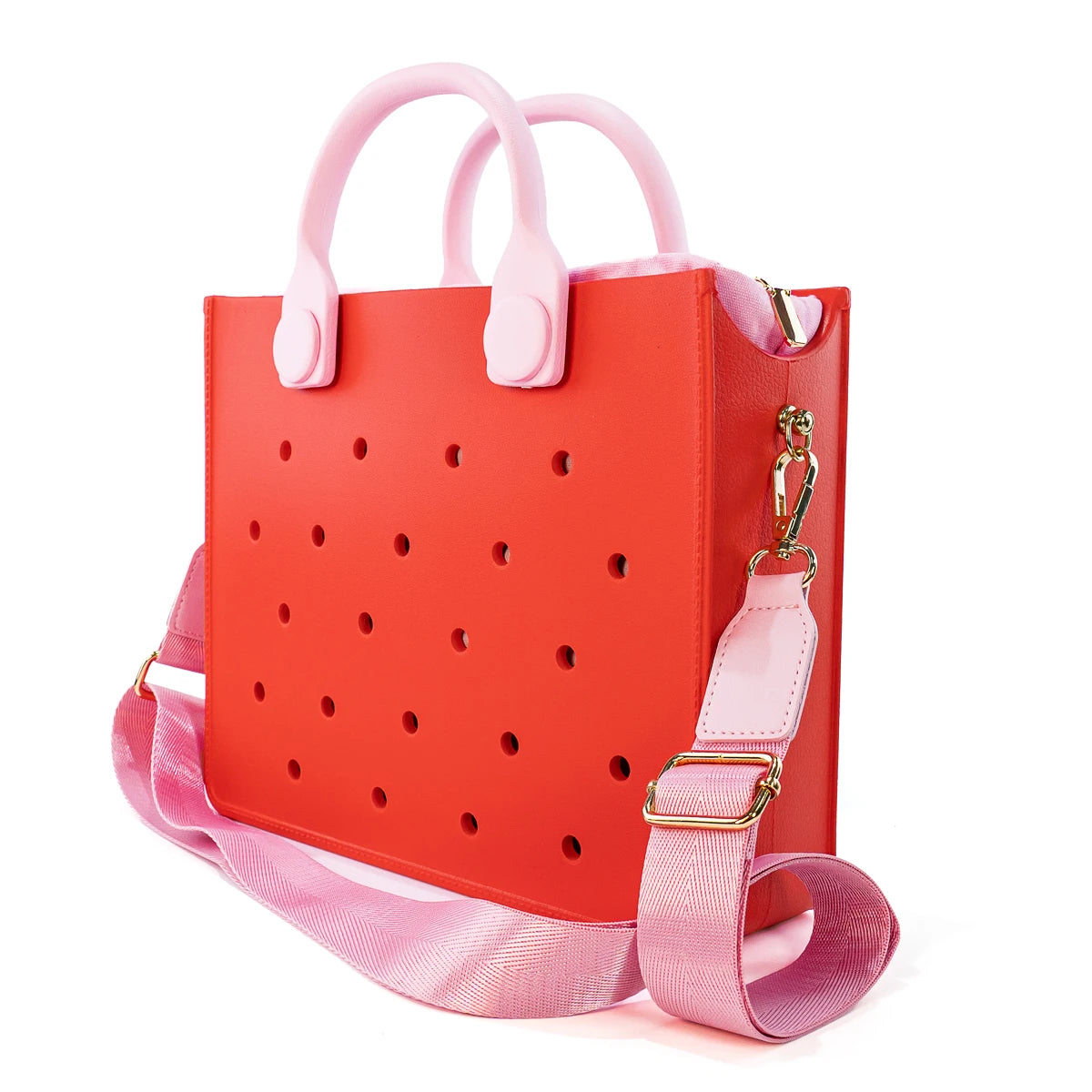 EVA Large Leather Shoulder Bag – Waterproof Casual Tote for Women, Beach Bag & Fashion Storage Handbag