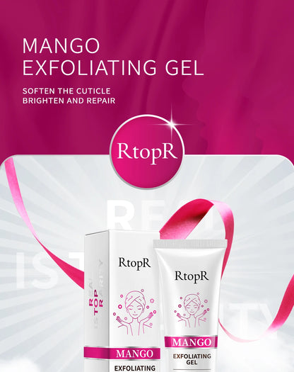 Facial Exfoliating Gel – Whitening, Moisturizing & Repairing Face Scrub Cleanser for Acne and Blackhead Removal Skincare
