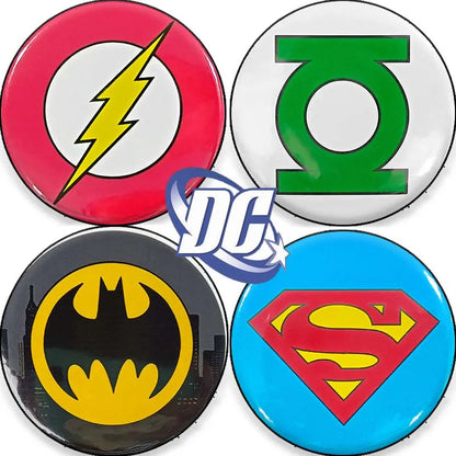 DC Comics Batman Cartoon Tinplate Lapel Pin – Funny Collar & Backpack Jewelry Gift