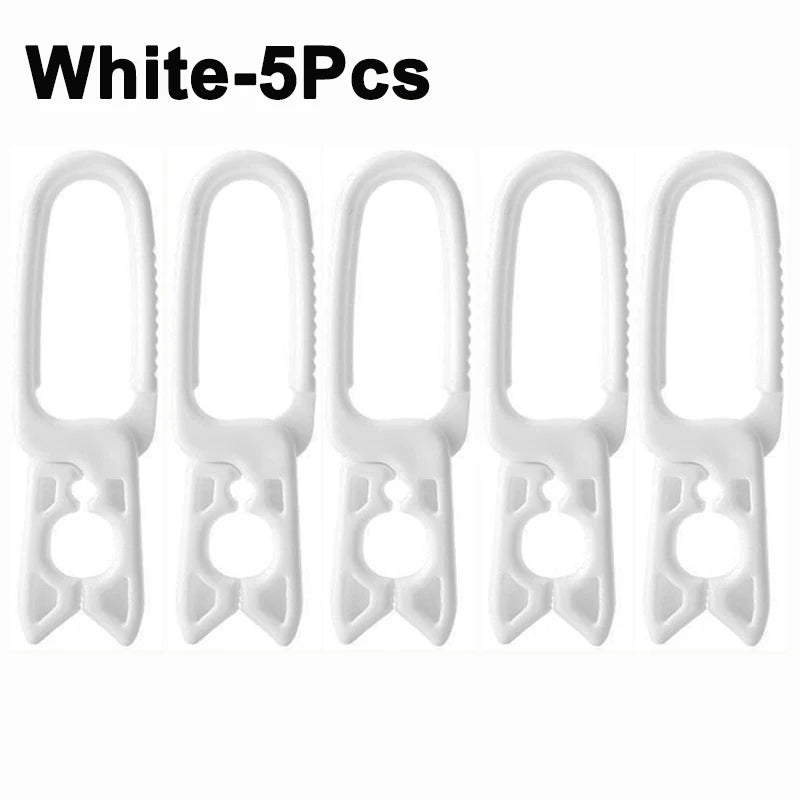 10/2PCS Plastic Clothespins — Hanging Pegs & Clamps for Laundry, Towels, Clothing, Hats, Home Storage Hooks