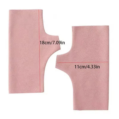 Women’s Winter Velvet Half Finger Gloves – Warm German Plush Open Finger Tele Finger Gloves for Autumn & Winter (1/2 Pairs)