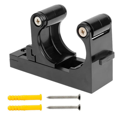 Deemount Adjustable Bike Hooks – Wall Mount Bicycle Hanger Rack for 1.0-2.8 inch Tubes, Horizontal & Vertical Storage