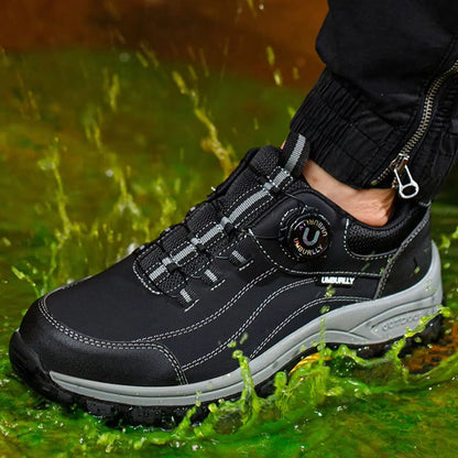Men’s Steel Toe Safety Shoes – Puncture & Smash Resistant, Lightweight Breathable Work Shoes
