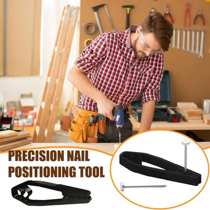 Portable Nail Fixer Tool – Plastic Sliding Joint Pliers for Woodworking, Finger Protection Repair & Maintenance Clamp Tool