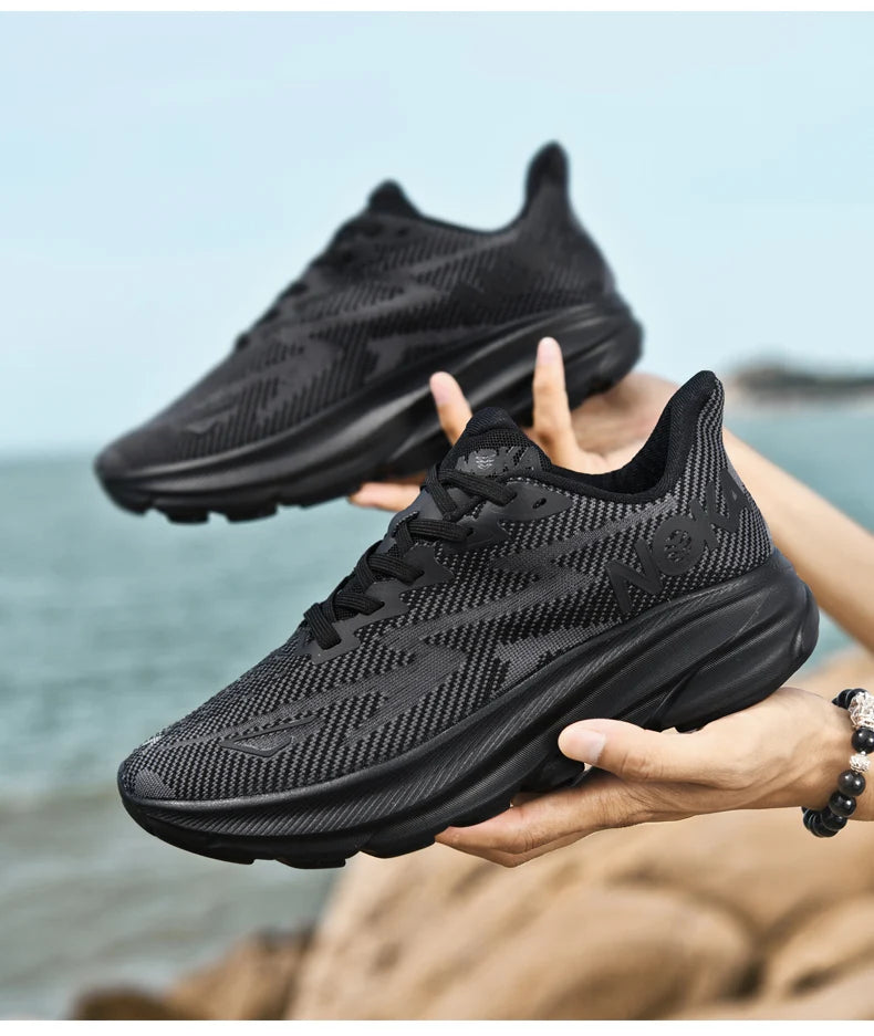 Men's Sports Running Shoes - Carbon Plate Marathon Sneakers, Lightweight & Breathable Athletic Shoes for Women