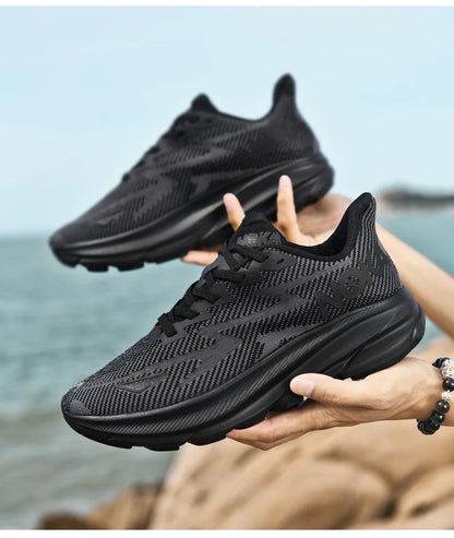 Men's Sports Running Shoes - Carbon Plate Marathon Sneakers, Lightweight & Breathable Athletic Shoes for Women