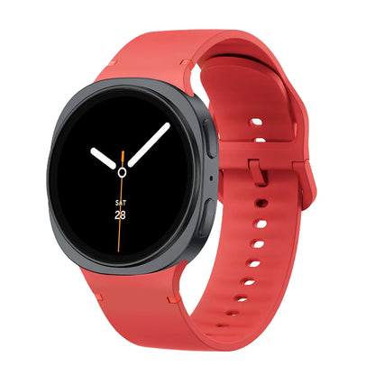 Samsung Galaxy Watch 8 Silicone Sport Strap - Replacement Band for Galaxy Watch 8 40mm/44mm and Watch 8 Classic 46mm