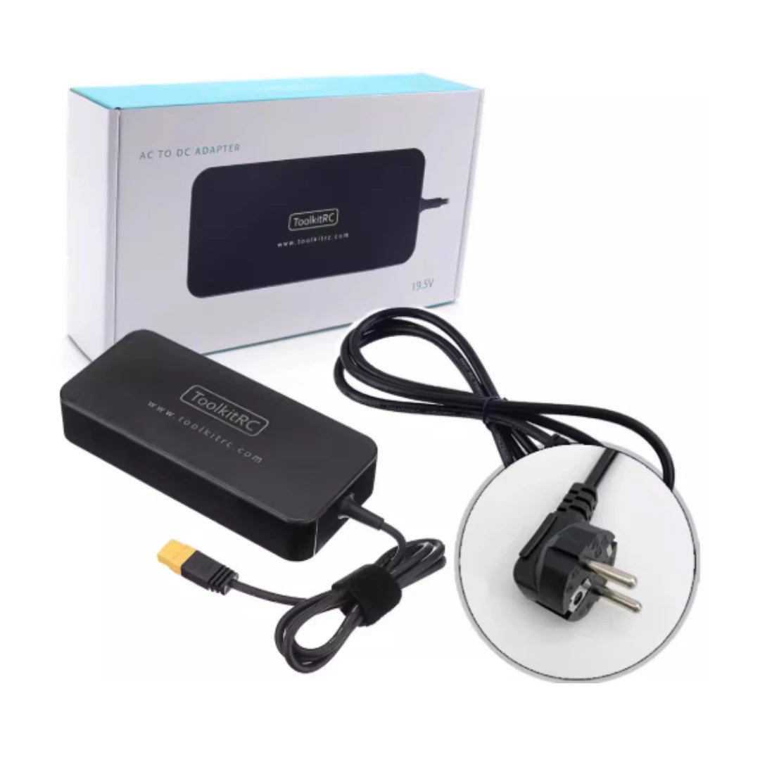 ToolkitRC M6D 500W Smart Charger - 15A Dual DC Charger & Discharger for 1-6S LiPo, LiHV, Li-Ion, NiMH & Pb Batteries