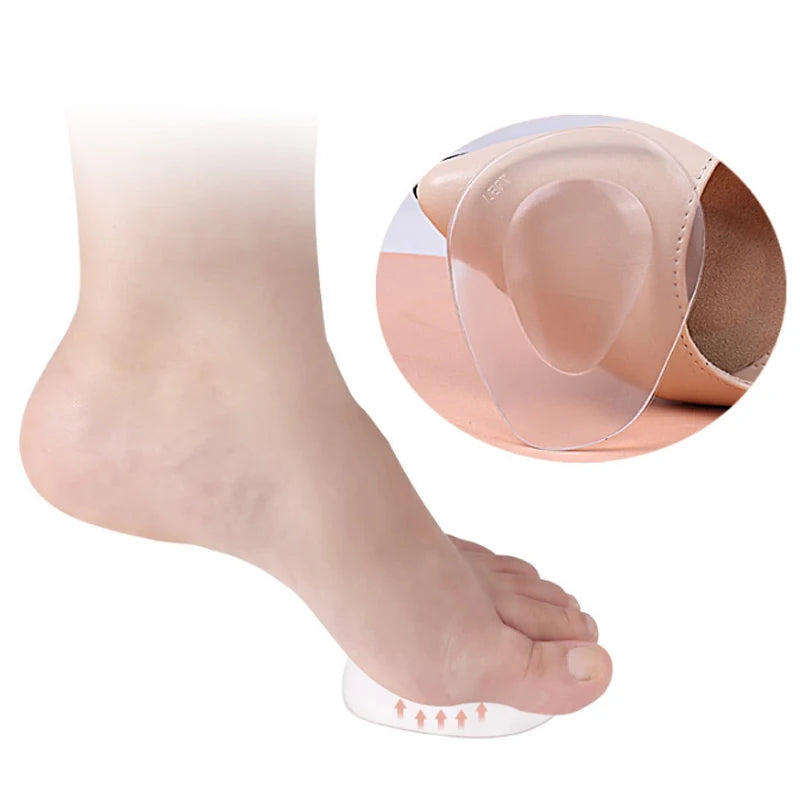 Tcare 1Pair Ball of Foot Cushions - Gel Insoles for Neuroma, Metatarsalgia, and Rapid Foot Pain Relief in Runners