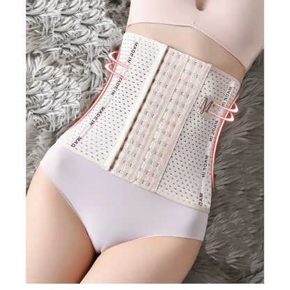 Women’s Waist Trainer Corset – Slimming Body Shaper Faja Belt for Tummy Control