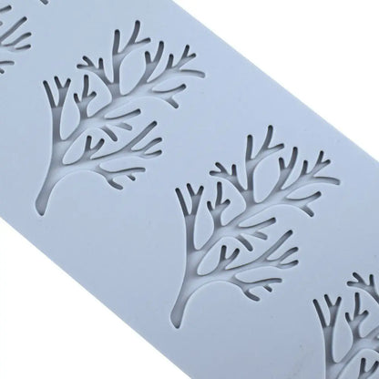 3D Cake Lace Silicone Mold — Leaves, Honeycomb & Butterfly Fondant Chocolate Stencil for Cake Decorating