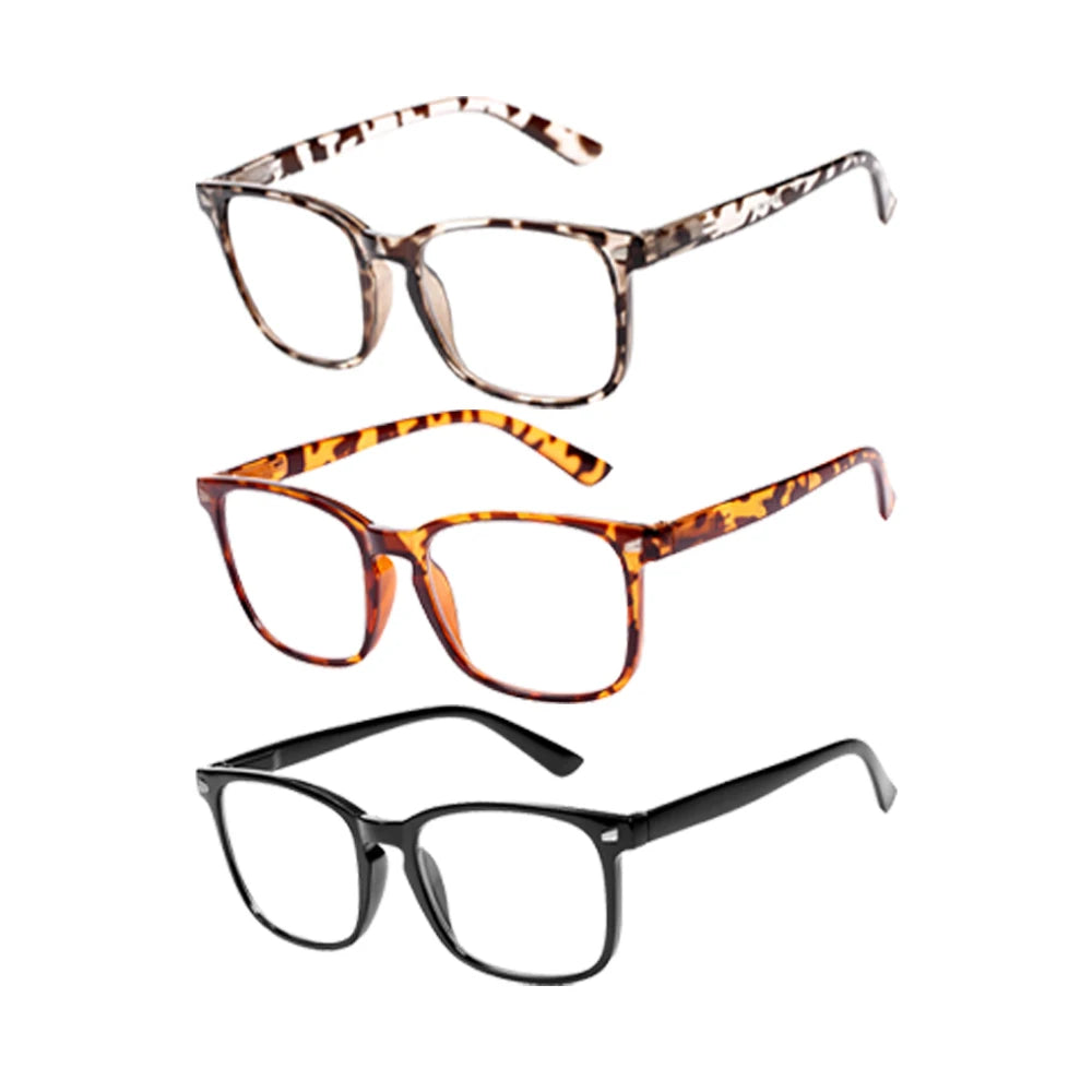Auto-Focus Reading Glasses – Lightweight PC Frame Unisex Eyewear | Multi-Pack (1–5) Computer & Reading Vision Glasses, Ideal Gift Choice