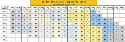 Men’s Casual Comfortable Jeans – Straight Loose Fit High Waist Elastic Trousers for All Seasons & Office Wear