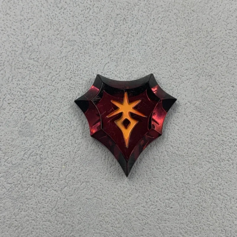 FF14 Job Crystal Keychain - Transparent Anime Cosplay Charms for Sage, Reaper, Dark Knight & More