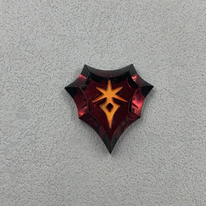 FF14 Job Crystal Keychain - Transparent Anime Cosplay Charms for Sage, Reaper, Dark Knight & More